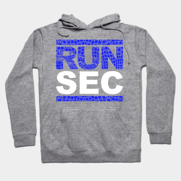 Run SEC Florida - On Orange Hoodie by humbulb